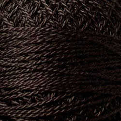 Valdani Perle Cotton Size 8 - #173 Rich Brown Dark