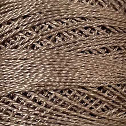 Valdani Perle Cotton Size 8 - #178 Tea Dyed Stone Medium