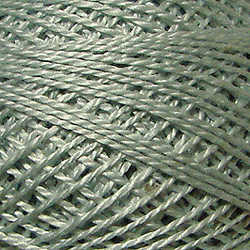 Valdani Perle Cotton Size 8 - #253 Light Blue Gray