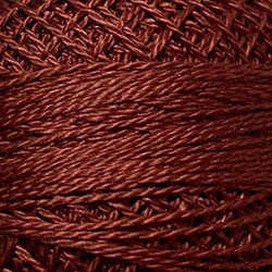 Valdani Perle Cotton Size 8 - #812 Brick Medium