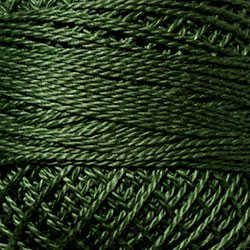 Valdani Perle Cotton Size 8 - #823 Olive Green Dark