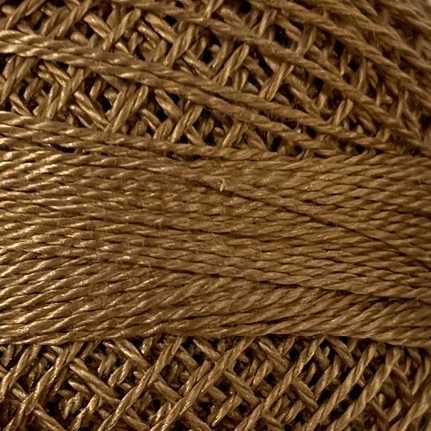 Valdani Perle Cotton Size 8 - #853 Antique Gold Dark