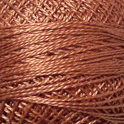 Valdani Perle Cotton Size 8 - #862 Faded Rust Medium