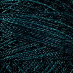Valdani Perle Cotton Size 12 - #H203 Blackened Teal