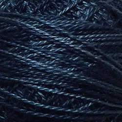 Valdani Perle Cotton Size 12 - #H207 Darkened Blue 
