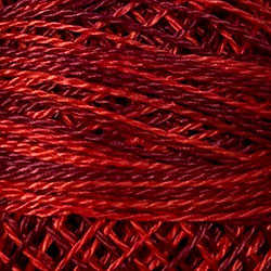 Valdani Perle Cotton Size 12 - #M43 Vibrant Reds
