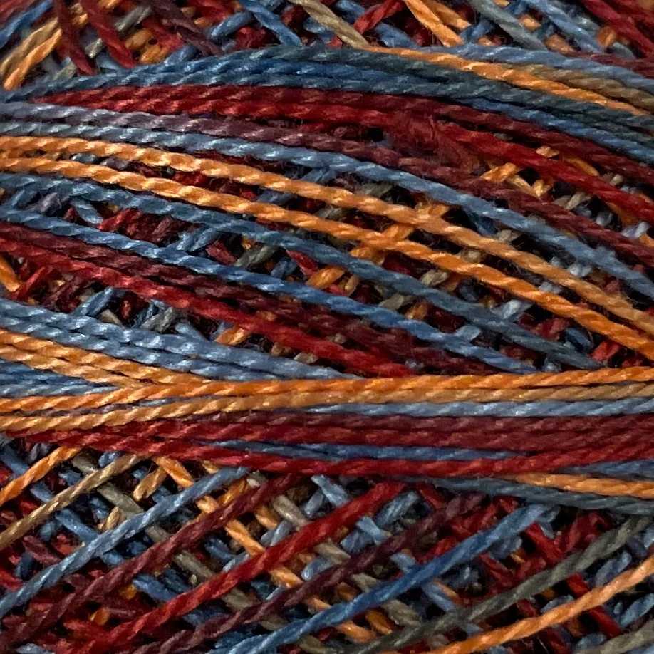 Valdani Perle Cotton Size 12 - #M74 Rooster Tail