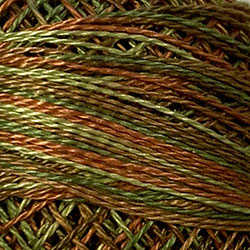 Valdani Perle Cotton Size 12 - #M78 Copper Leaf