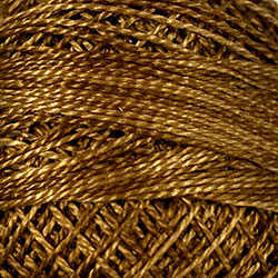 Valdani Perle Cotton Size 12 - #O154 Dark Antique Golds