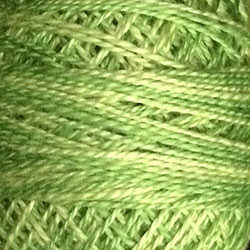 Valdani Perle Cotton Size 12 - #O19 Spring Greens