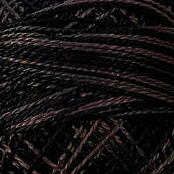 Valdani Perle Cotton Size 12 - #O531 Black Nut