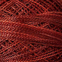 Valdani Perle Cotton Size 12 - #O532 Shaded Brick