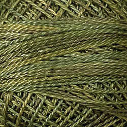 Valdani Perle Cotton Size 12 - #P2 Olive Green