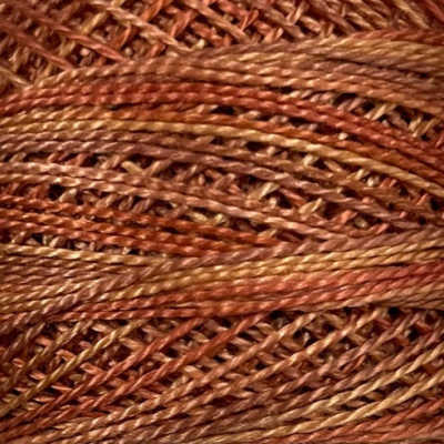 Valdani Perle Cotton Size 8 - #P6 Rusted Orange 