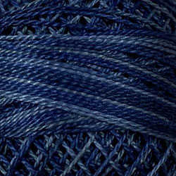 Valdani Perle Cotton Size 8 - #P7 Withered Blue 