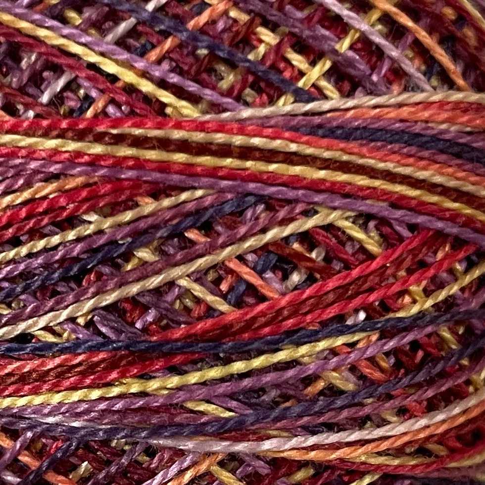 Valdani Perle Cotton Size 12 - #S303 Happy Halloween