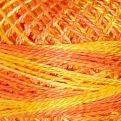 Valdani Perle Cotton Size 12 - #V1 Orange Blossom 