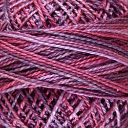 Valdani Perle Cotton Size 12 - #V60 Pinks and Purples