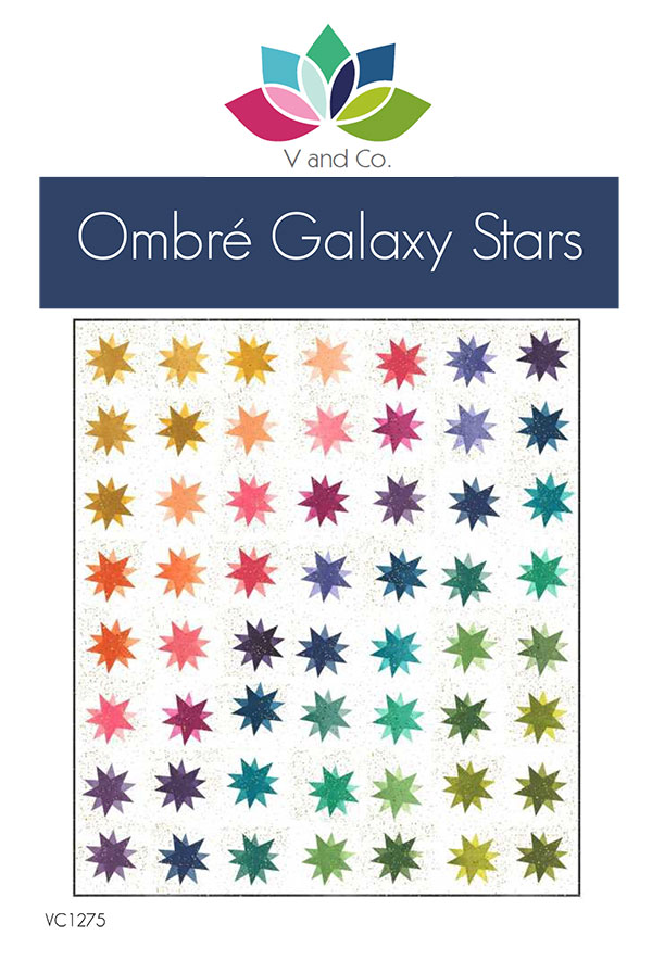 Ombre Galaxy Star - Quilt Pattern