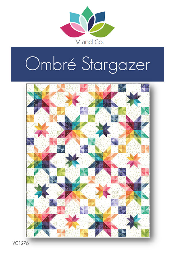 Ombre Star Gazer - Quilt Pattern