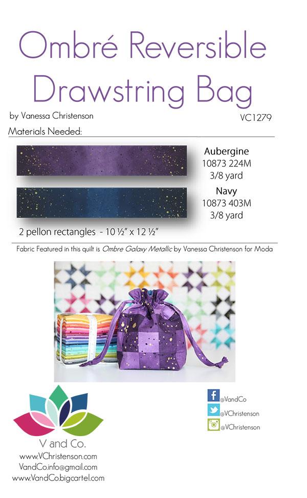 Ombre Reversable Bag - Quilt Pattern