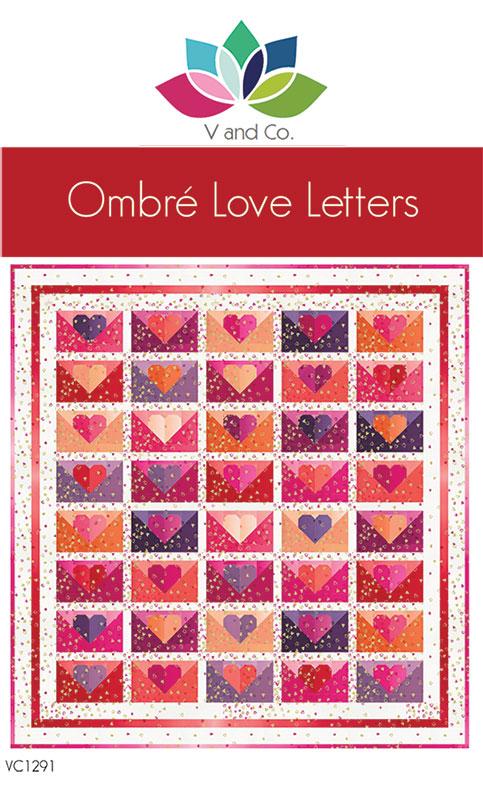Ombre Love Letters - Quilt Pattern