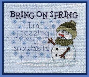 Bring on Spring!! - Cross Stitch Pattern