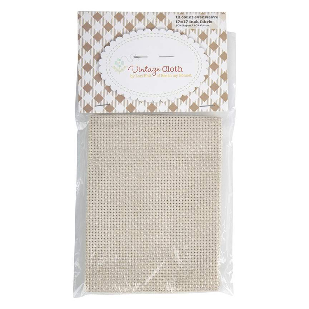 10 Ct. Vintage Cloth Farmhouse Tula 17x17