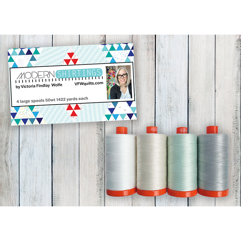 Modern Shirting Aurifil Threads