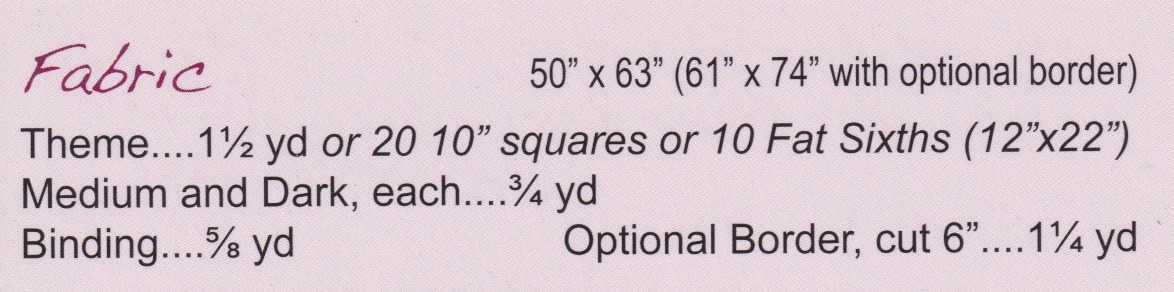 Wild Thing - Quilt Pattern