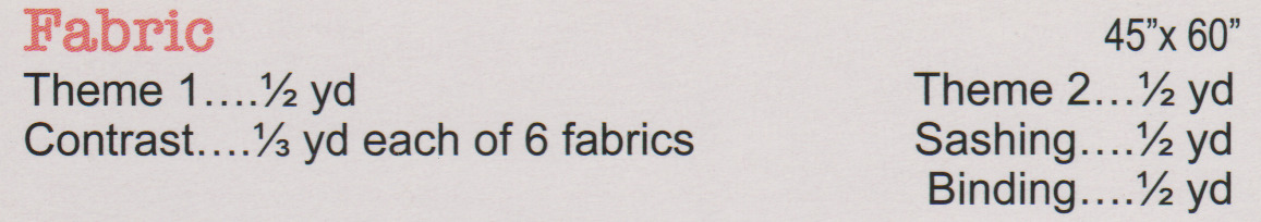 Sew Cute - Quilt Pattern