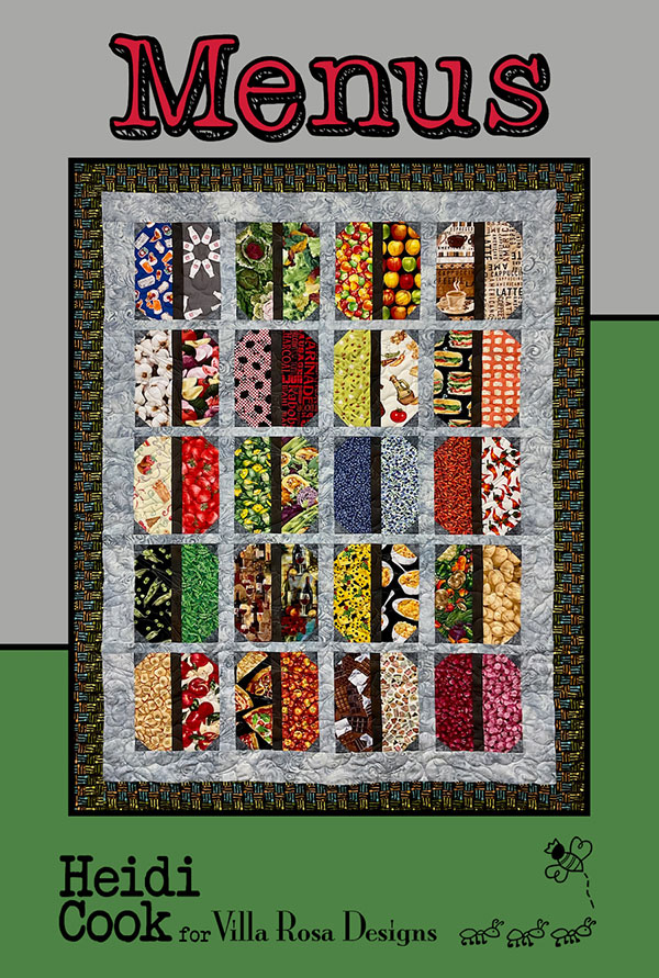 Menus - Quilt Pattern