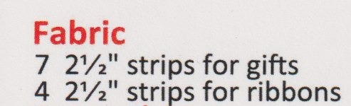 Gift Wrapped - Christmas Quilt Pattern