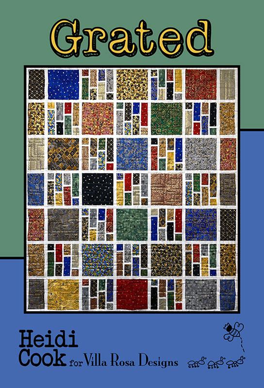 Grated - Quilt Pattern, zoomed in. Select this picture to zoom back out.