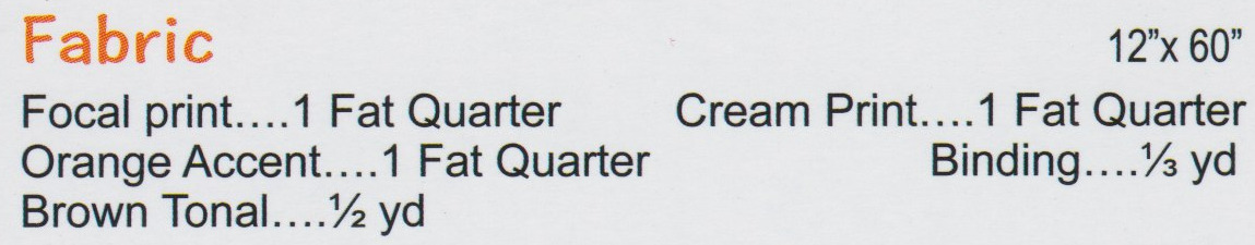 Harvest - Quilt Pattern