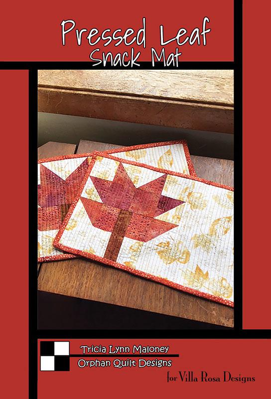 Pressed Leaf Snack Mat - Sewing Pattern