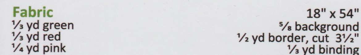 Poinsettia - Christmas Quilt Pattern