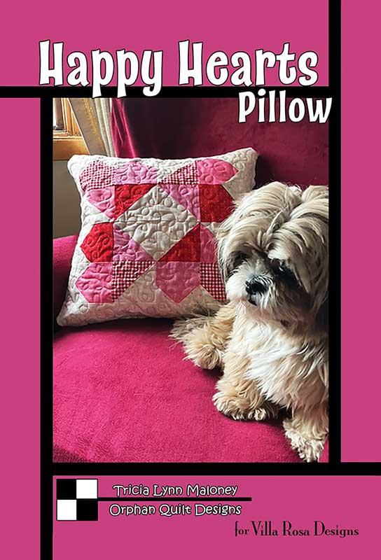 Happy Hearts Pillow - Quilt Pattern