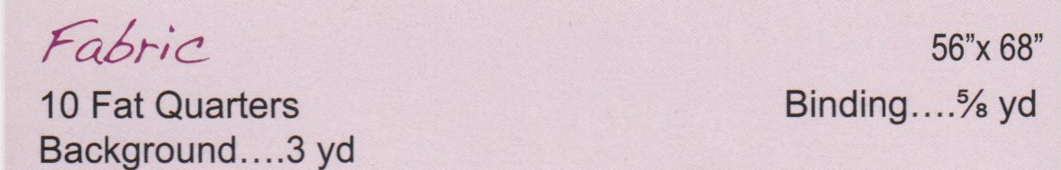 Lucille - Quilt Pattern