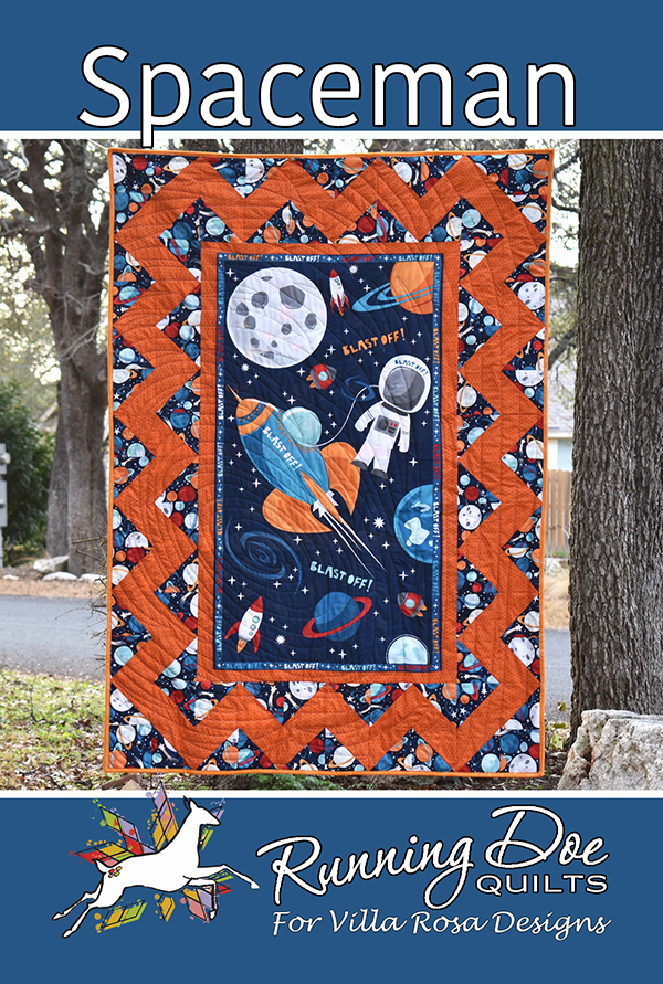 Spaceman - Quilt Pattern