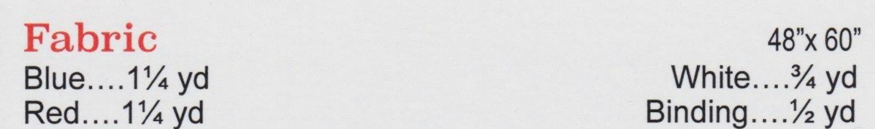 Star Spangled - Patriotic Quilt Pattern