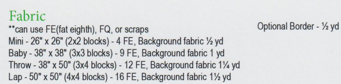 Dainty Machines - Quilt Pattern