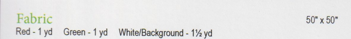 Happy Hollies - Christmas Quilt Pattern