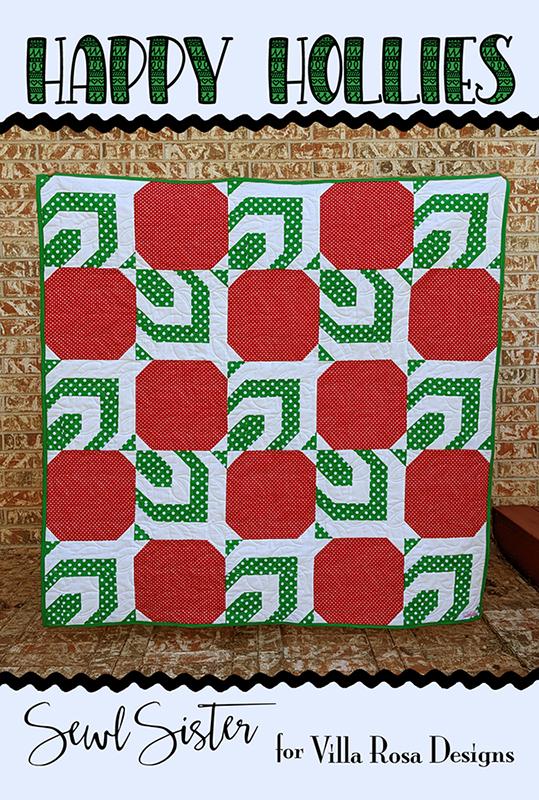 Happy Hollies - Christmas Quilt Pattern