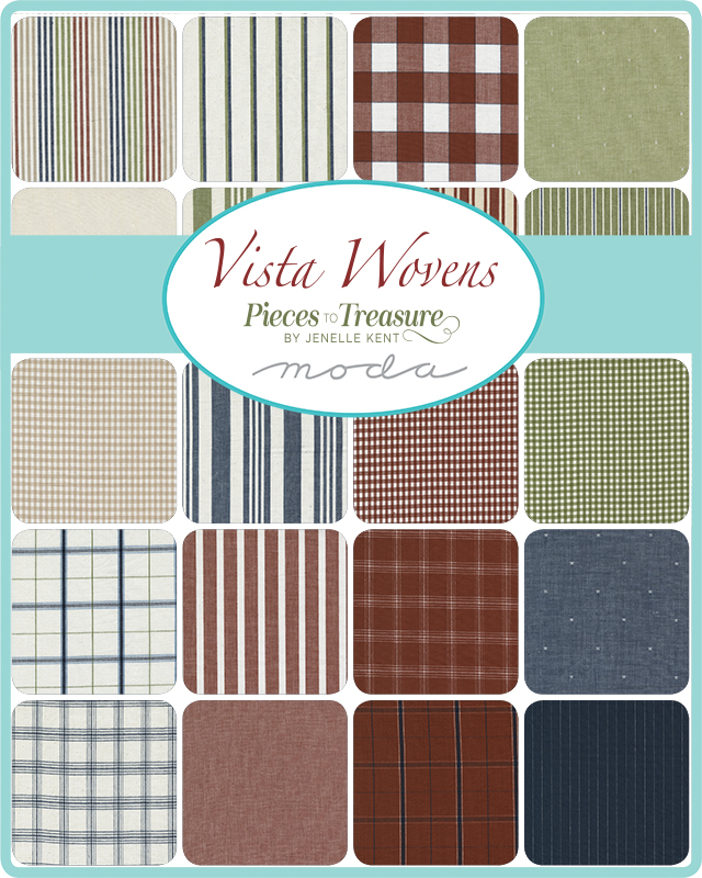 Vista Wovens Ecru 1 - Quilt Fabric
