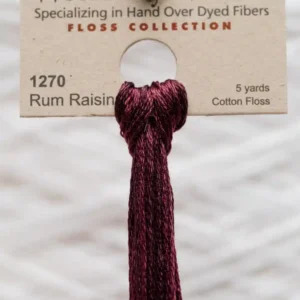 Weeks Dye Works - Rum Raisin #1270 Purple