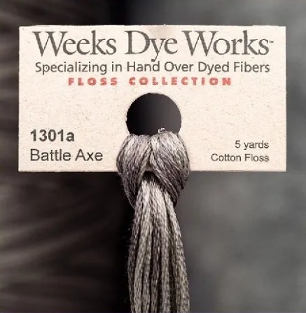 Weeks Dye Works - Battle Axe #1301a