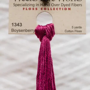 Weeks Dye Works - Boysenberry #1343 Red