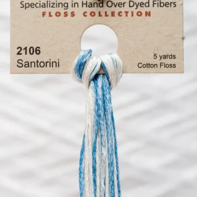 Weeks Dye Works - Santorini #2106 Blue White