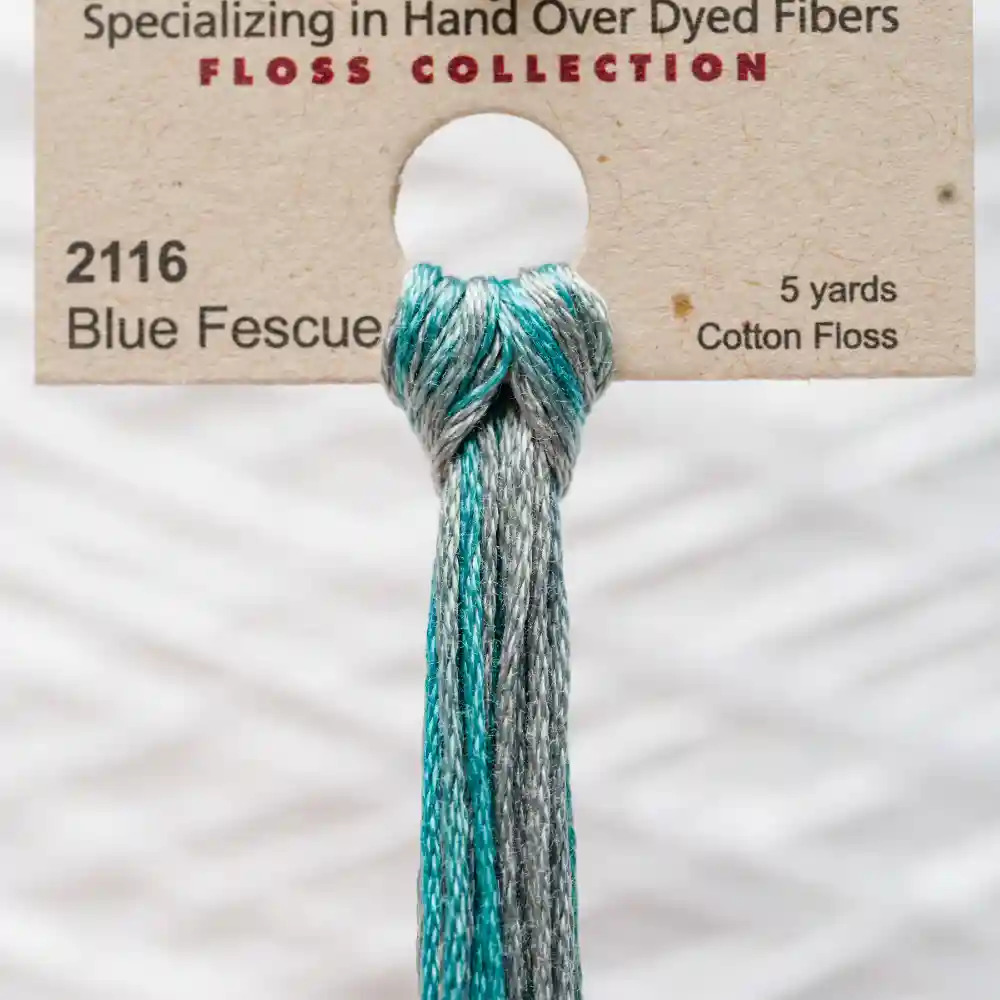 Weeks Dye Works - Blue Fescue #2116